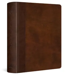 ESV Journaling Study Bible (Trutone, Brown/Chestnut, Timeless Design) -- Wayne Grudem - Bible