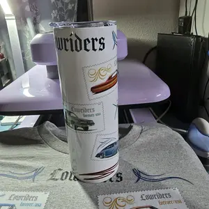 usps Lowriders stamp custom tumbler  20 oz