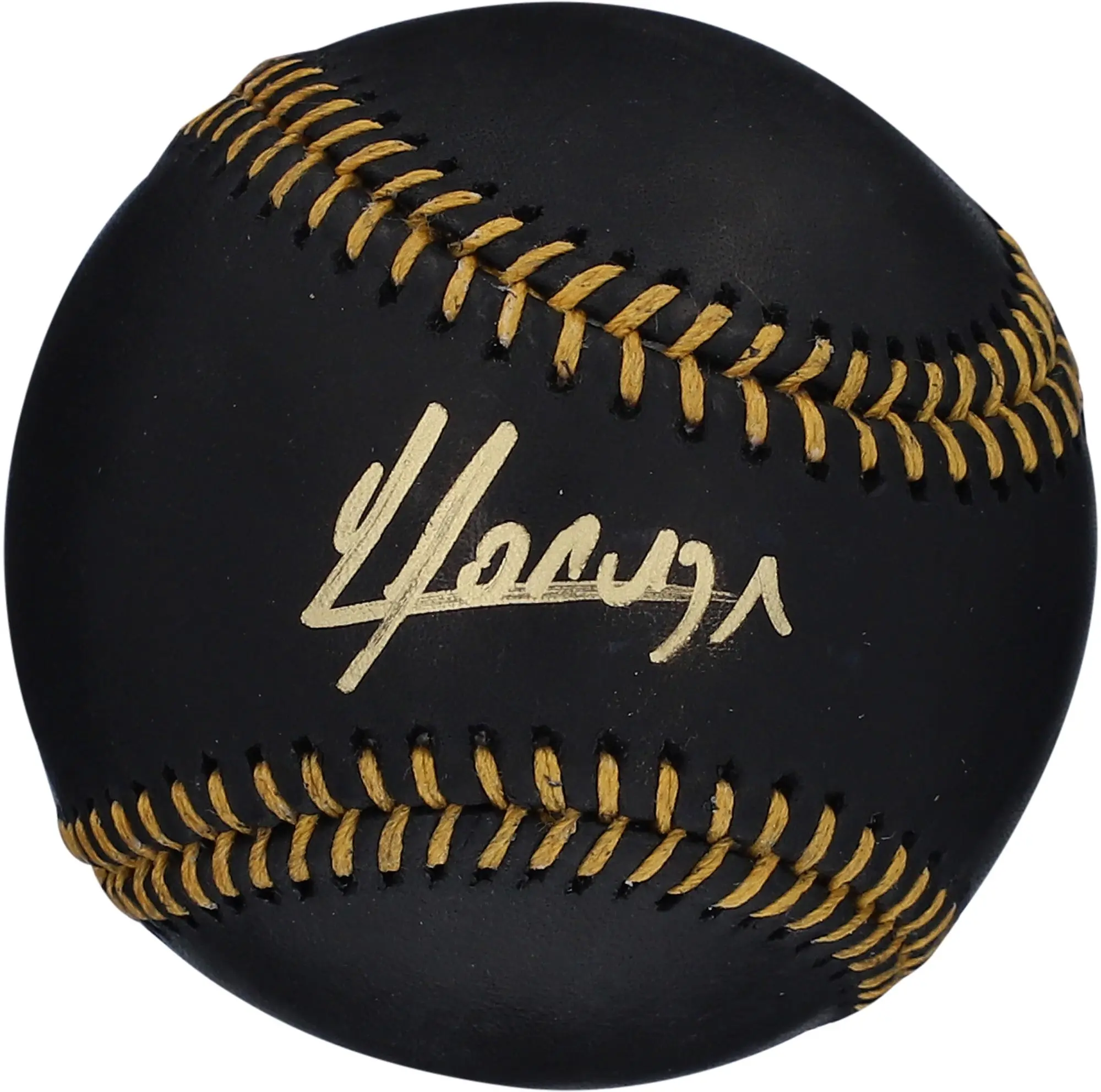 Yoan Moncada Los Angeles Angels Autographed Black Leather Baseball - Fanatics Authentic Certified - MLB Memorabilia