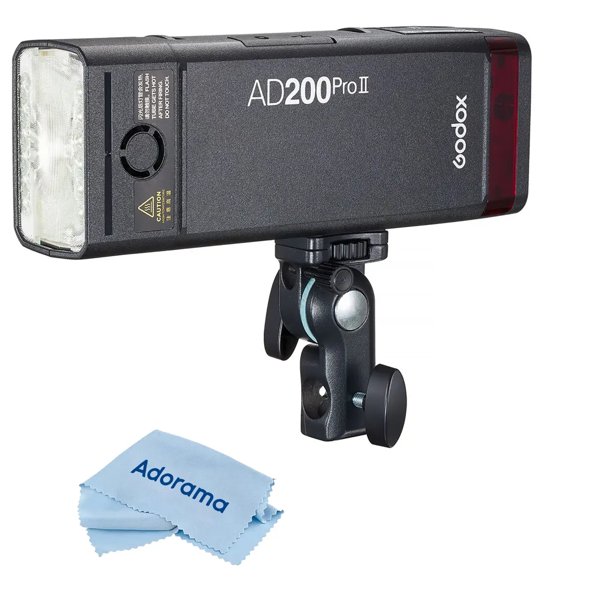 Godox AD200Pro II TTL Pocket Flash with Microfiber Cleaning Cloth