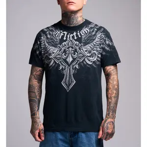 Affliction Men's T-shirt Ayala Panel