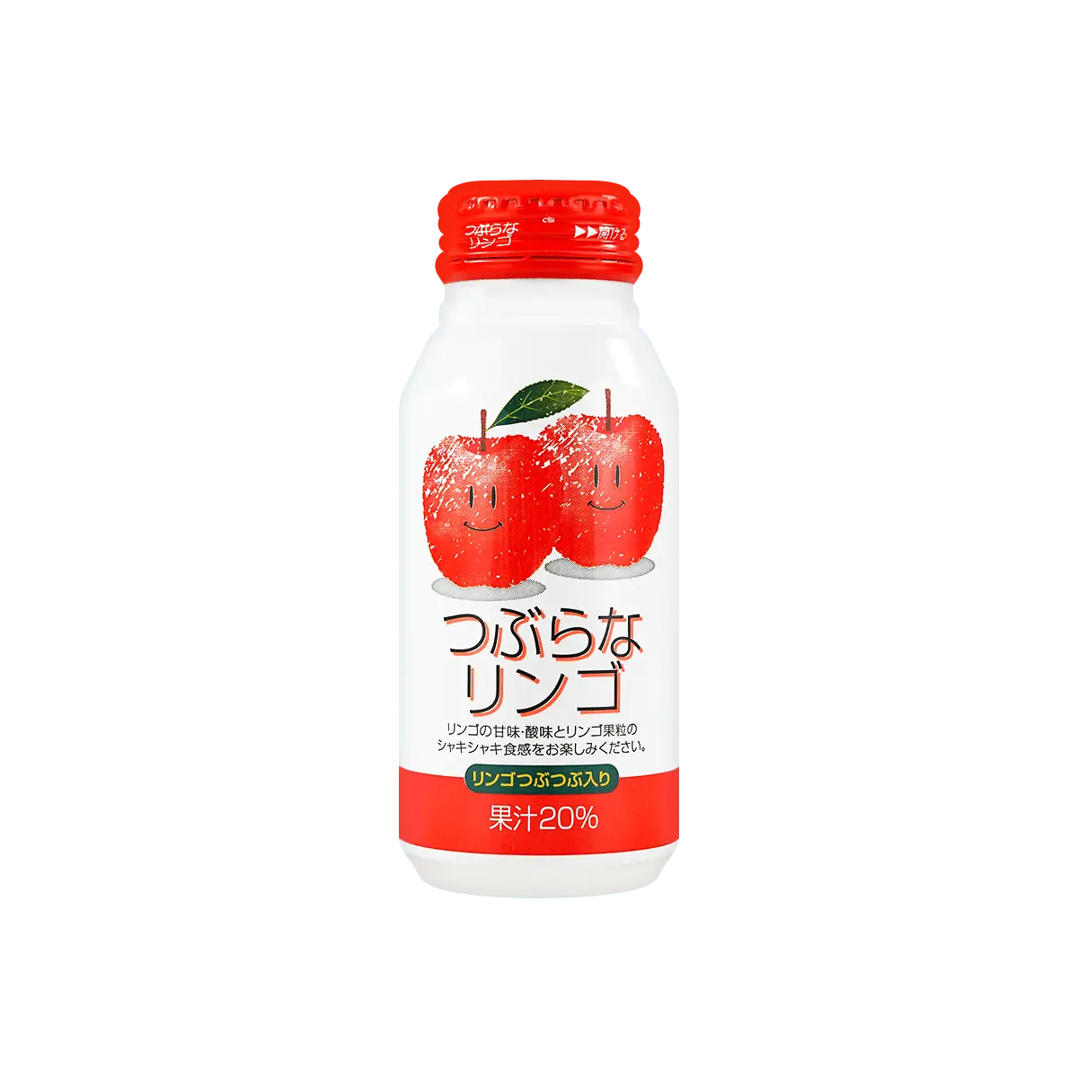 JAFOODS Apple Fruit Juice Drink 190g - 20% Real Apple Juice, Cute Packaging