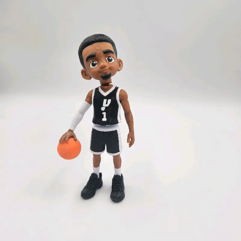 Basketball Chibi Flexi Magnet