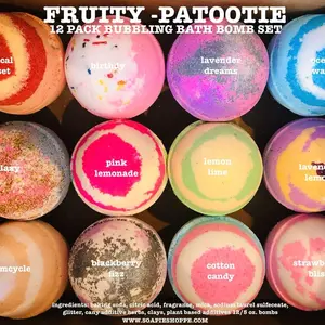 Organic Bath Bombs with Therapeutic Grade Essential Oils Soap Body Care