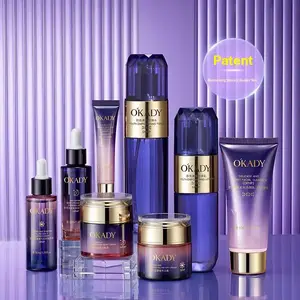 8-Piece Facial Skincare Kit - [Your Brand Name] - Complete Routine for Firmer & Smoother Skin - Anti-Wrinkle Neck and Face Cream Set with Massage Roller - Intense Hydration - All Skin Types