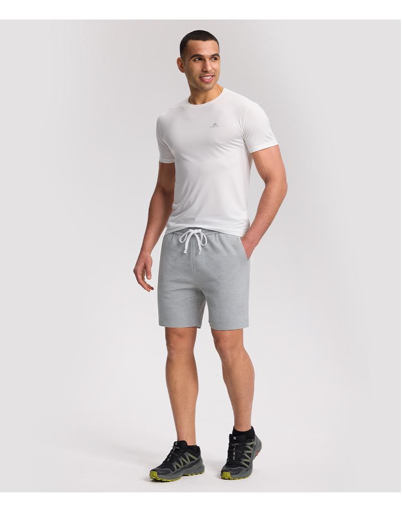 Pioneer Camp Sweat Shorts for Men 5 Inch Inseam Shorts Athletic Gym Workout Casual Cotton Shorts for Running Pajama Lounge