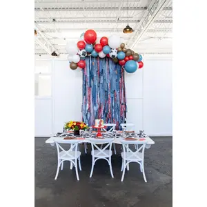 Denim Daze, Bandana Blaze Fringe Backdrop