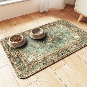 Waterproof Pet Feeding Mat, Anti-Slip, Absorbent, Durable, Easy to Clean, Suitable for Dogs and Cats, Ideal Gift for Pet Owners