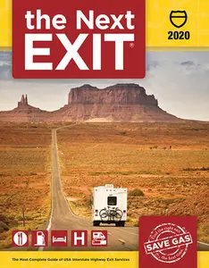 USED-The Next Exit 2020: The Most Complete Guide of Interstate Highway Exit Services (8.5 X 11) by the Next EXIT inc (Paperback)