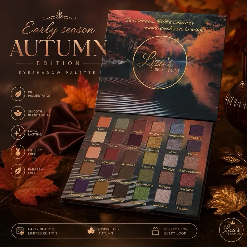 1558- Early Season Autumn Edition Makeup Palette 1558- Early Season Autumn Edition Makeup Palette