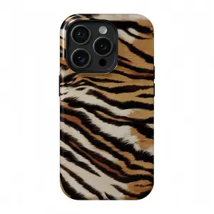 Tiger Skin Pattern Shockproof Protective Phone Cover for iPhone 17 Pro Max, 16 Pro, 15, 14, 13, 12 – Ideal Mobile Phone Accessory Gift for Girls, Shockproof Phone Cover