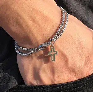 Cross bracelet bracelet daily wear gift for men and women