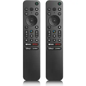 [Pack of 2] Universal for All Sony-TV-Remote, Replacement Remote Control Compatible with All Sony Bravia Smart TV, LED OLED Series TVs- No Programming