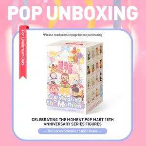 unboxing - Celebrating the Moment POP MART 15th Anniversary Series Figures