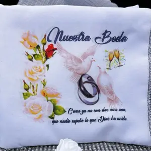 12pcs 100% Polyester Napkins - Wedding Theme Tableware, Napkins for Weddings (Recuerdos para Boda Servilletas)