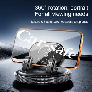 Car phone holder 360 degree rotation, suitablefor car navigation in-car dashboard, horizontaland vertica screen adjustment angle,suctioncup fixed non-slip mobile phone holdersuitable for iPhone and Android