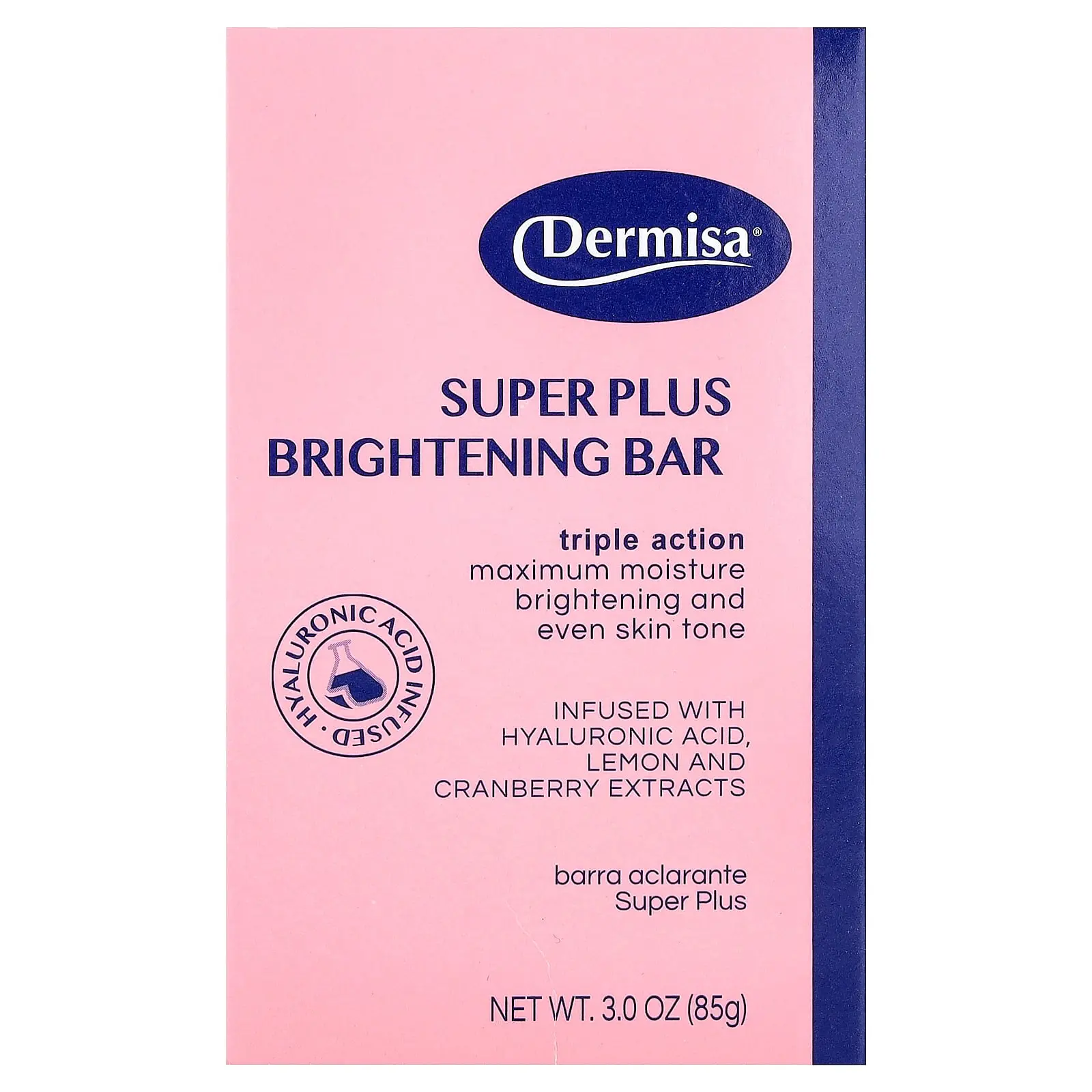 Dermisa Super Plus Brightening Bar Soap, 3 oz (85 g) Dermisa Super Plus Brightening Bar Soap, 3 oz (85 g)