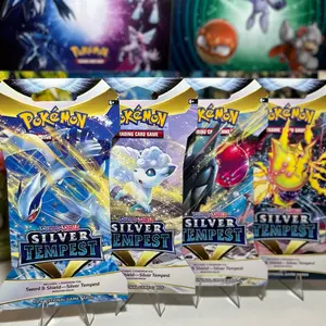 Pokemon Sword & Shield Silver Tempest 10 additional game cards booster packs!