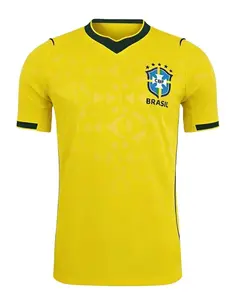 B.r.@.z..i.l Home Kit Soccer Jersey, Unisex Soccer Jersey For Couple Matching, Vintage Streetwear Soccer Jersey, Perfect Gifts, Sports Top