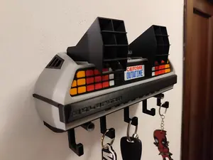 Retro Movie Car Inspired Key Holder – Wall Mounted Organizer Gift