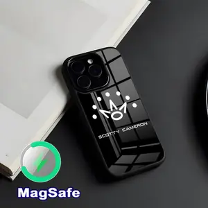 Fashion S-Scotty C-Cameron Logo Phone Case Magnetic glass case for iPhone 17 Pro Max 16 15 14 13 11 Pro Max Plus Phone case Accessories