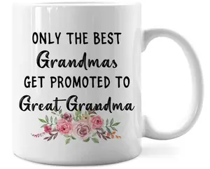 IWXYI Pregnancy Announcement Gifts for First Time Great Grandma,New Great Grandmother Gifts,Great Grandma Mug,Great Grandma Coffee Mugs 11 Ounce,Presents For Great Grandma Pregnancy Announcement