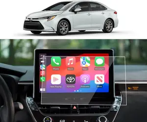 Screen Protector for Toyota Corolla 2025 (FX/XSE/Hybrid XLE) 10.5 Inch Touchscreen Car Accessories HD Tempered Glass