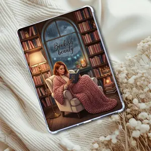 Bookish Beauty Light Girl: Kindle or eReader Decor for Book Lovers