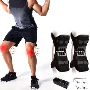 Joint protection Old cold legs Squat Mountaineering protective gear Knee booster Sports knee pads Patella Knee booster pair knuckle protection tactical  knee  pads Elastic Knee Protector for Sports   knee  pad 2  in  1  shoulder  pads black  tactical