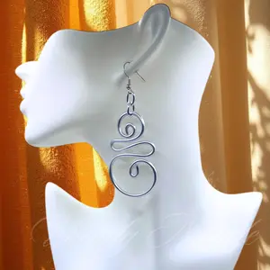 Hermion Earrings (Silver) - Perfect for Any Occasion