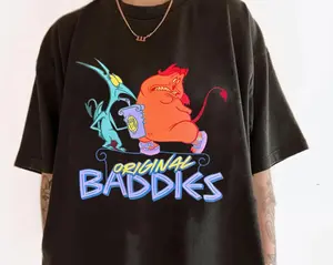Retro Pain And Panic Original Baddies T-Shirt, Hercules Villains T-Shirt