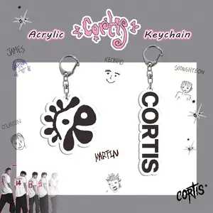Kpop Gift for Fans & Collectors, C/ortis Accessory, Acrylic, Ideal for Concerts, Stage Wear, Everyday Use, Christmas Present Idea