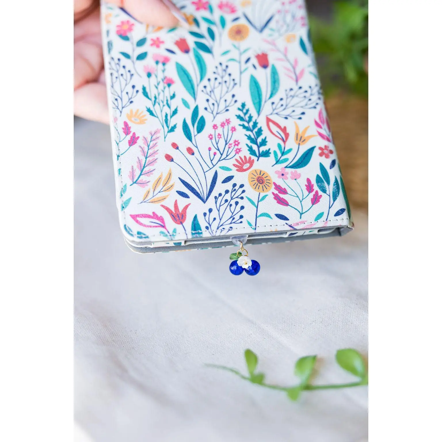 Wild Blueberries USB C Charm