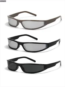 Retro Polarized Sunglasses for Men & Women, Vintage Metal Frame UV400 Glass Lens Shades, Old Money Style Driving Sunglasses, Anti-Glare Fashion Eyewear for Travel Beach Daily Wear