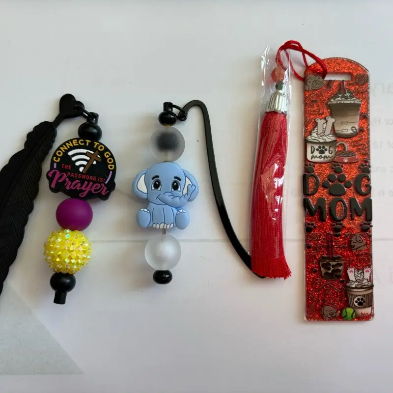 Customizable Acrylic Bookmarks - 3 Styles Available, Limited Stock, Customizable Options Available