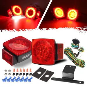 Partsam Led Submersible Trailer Tail Lights Kit Partsam Led Submersible Trailer Tail Lights Kit