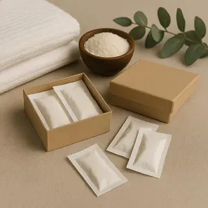 Rootify 4 Pack Biodegradable Laundry Detergent Pouches with Powerful Plant-Based Ingredients, Easy to Use & Convenient for Eco-Conscious Laundry Day