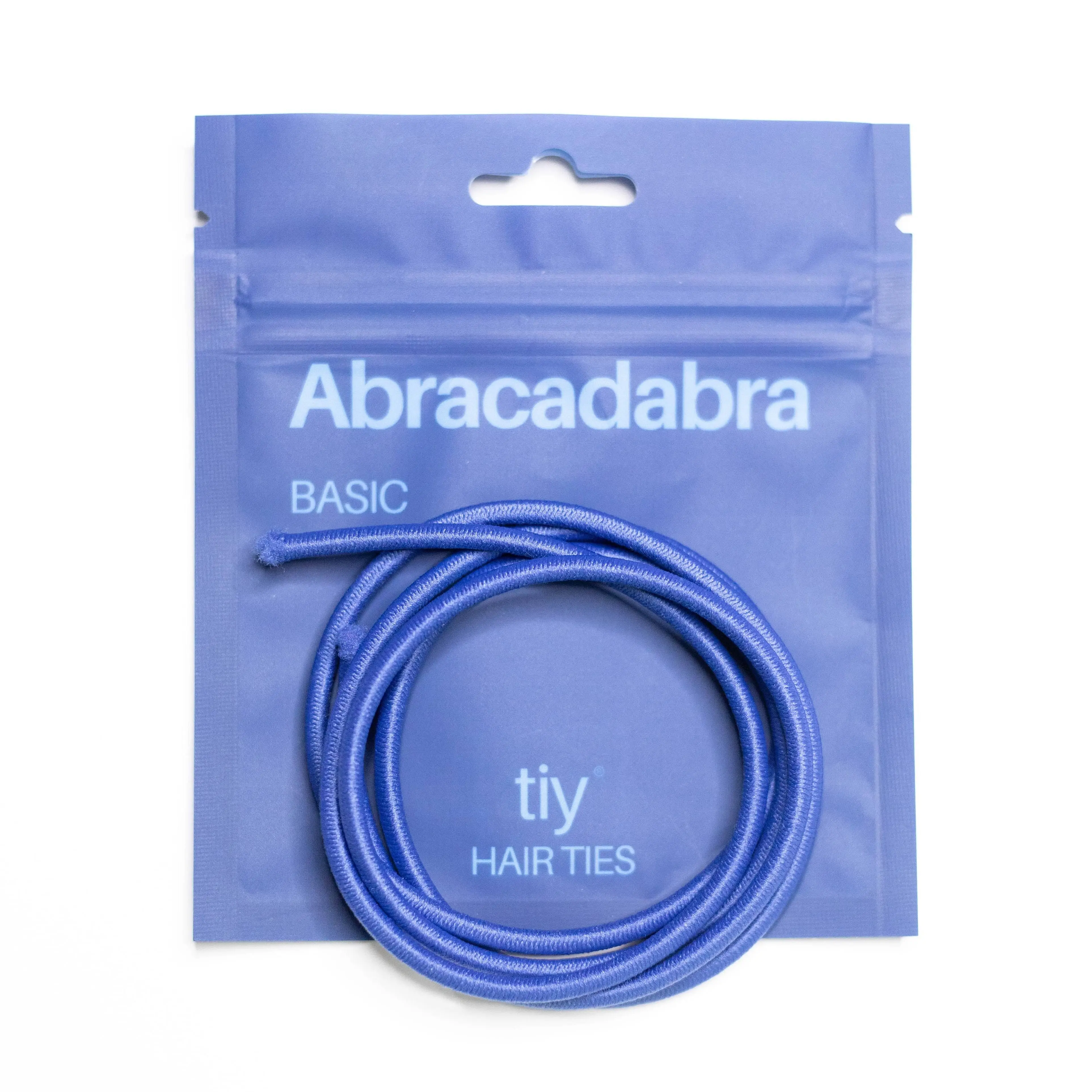 TIY Abracadabra Basic Hair Tie - 34 Inches Dark Blue Customizable Hair Tie for Any Hair Type - 13x Stronger & 2x Stretchier Than Regular Hair Ties