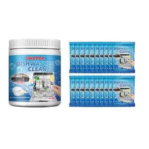 Jakehoe Dishwasher Cleaner, Dishwasher Special Detergent Brightener Cleaning To Remove Oil And Dirt