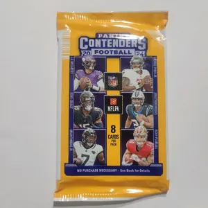 Bew Sealed Pack Of 2024 Panini Contenders Football Cards 8 Cards Per Pack