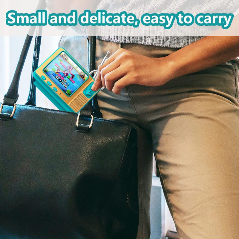 PYBGE 【Save feature】Retro Video Game Console GV300S: 308 Built-in Classic Games, Classic Retro 3-Color Gamepad, Mini Handheld TV-Style Game Player – Ideal for Kids & Adult Nostalgia Enthusiasts PYBGE 【Save feature】Retro Video Game Console GV300S: 308 Built-in Classic Games, Classic Retro 3-Color Gamepad, Mini Handheld TV-Style Game Player – Ideal for Kids & Adult Nostalgia Enthusiasts