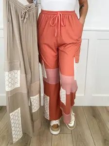 Perfect Bit of Cozy High-Rise Rayon Blend Wide Leg Avery Mae Bottoms - 2 colors!