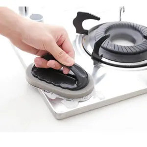 Super strong decontamination brush sponge emery hot sale magic powerful decontamination brush kitchen cleaning sponge tool