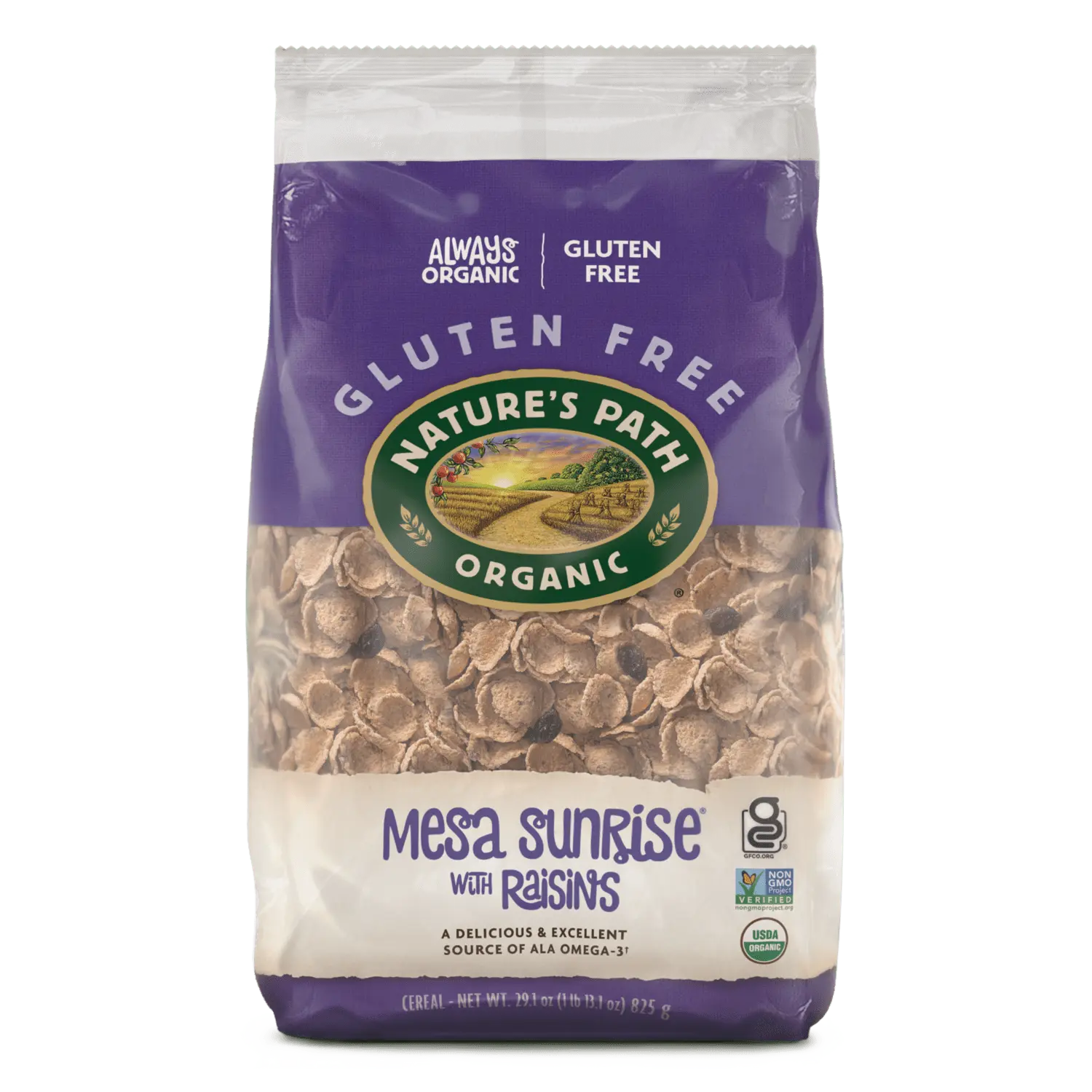 Nature's Path Organic Mesa Sunrise with Raisins Gluten Free Cereal