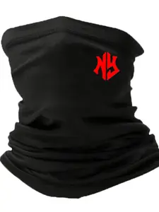 Fashion Print Balaclava Face Mask, Protective Mask, Black, Headband Scarf Full Face Cover, Ideal for Sports Outdoor Motorcycle Bike Cycling