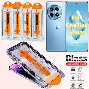 4-Pack HD Tempered Glass Screen Protector for Oneplus Ace Series, Supports Ultrasonic Fingerprint Unlock, 9h Hardness, No Bubbles, Easy Install