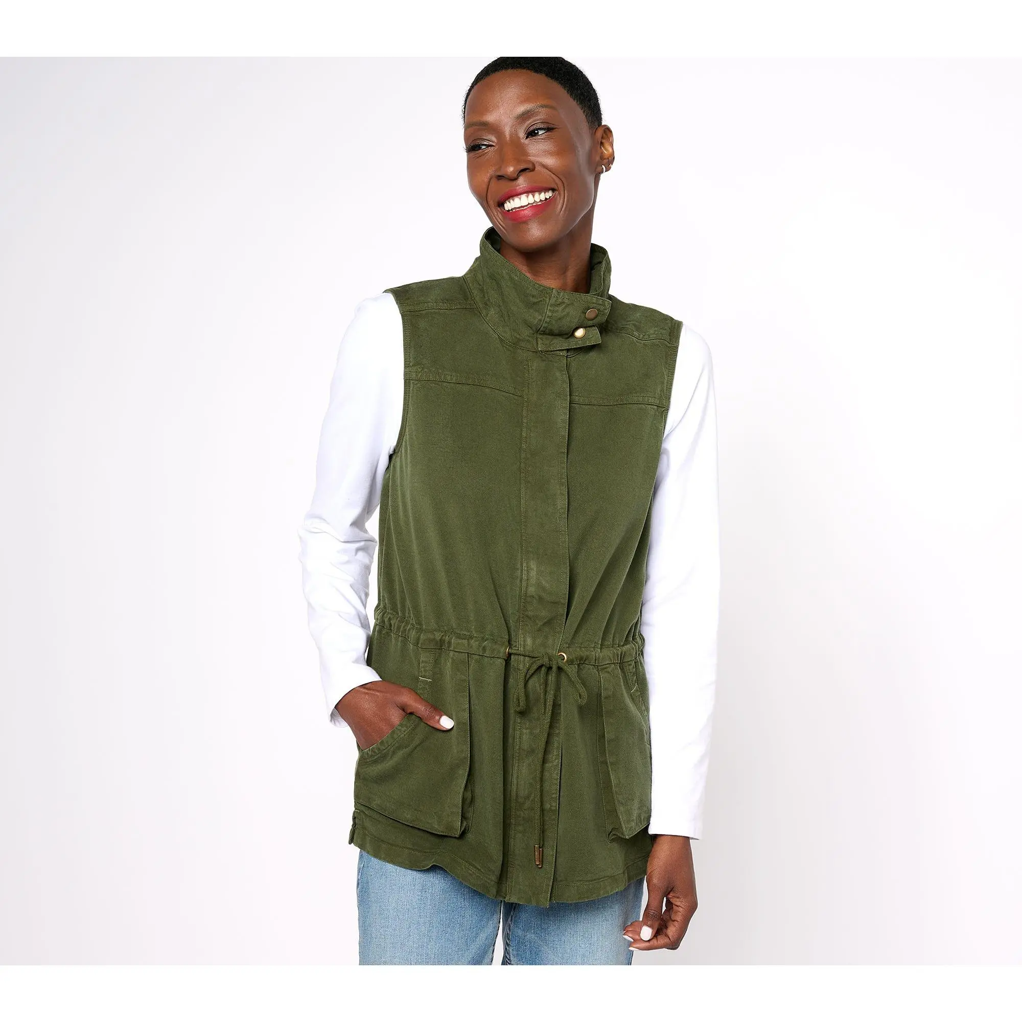 AnyBody Cargo Vest with Pockets