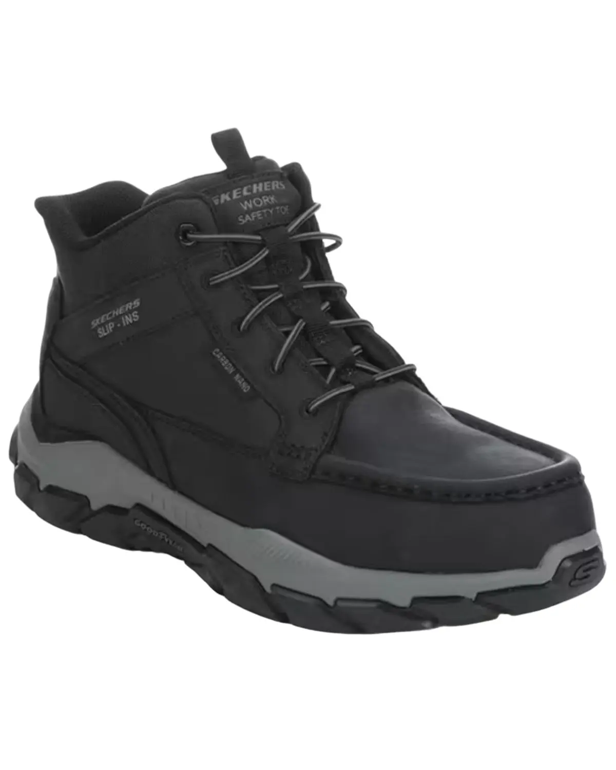 Skechers Men's Men'S Santoro Slip-Ins&Reg; Moc Work Shoes Nano Composite - 200459