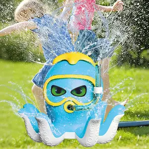 Outdoor Water Spray Sprinkler for Kids and Toddlers, Outside Toys Backyard Games Pool Party Garden Beach Park Fun Toys for Boys Girls Gifts