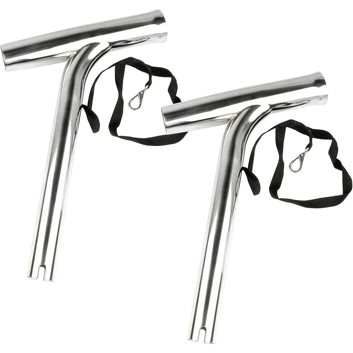 2 count Stainless Steel Outrigger Fishing Rod Holder for Marine Boat Yacht